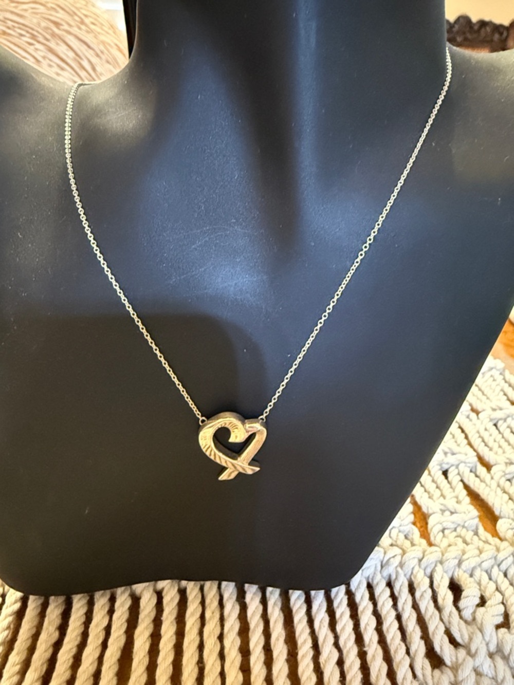 Tiffany & Co. Paloma Picasso Loving Heart necklace